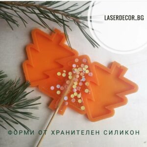 Силиконова форма за близалки – Елхички